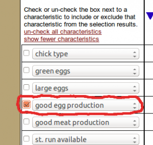 Good egg production
