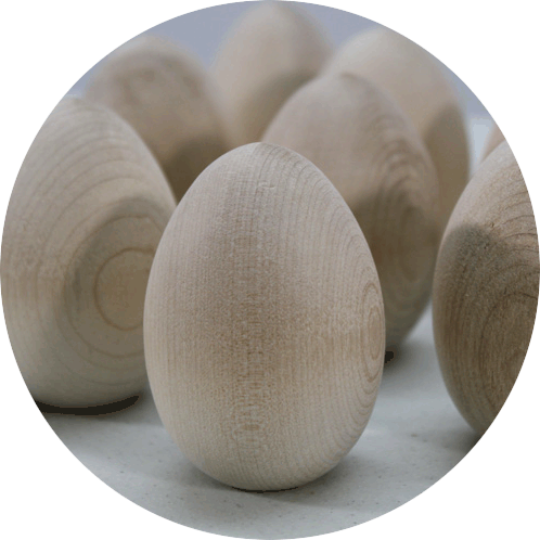 McMurray Hatchery | Wooden Nest Eggs