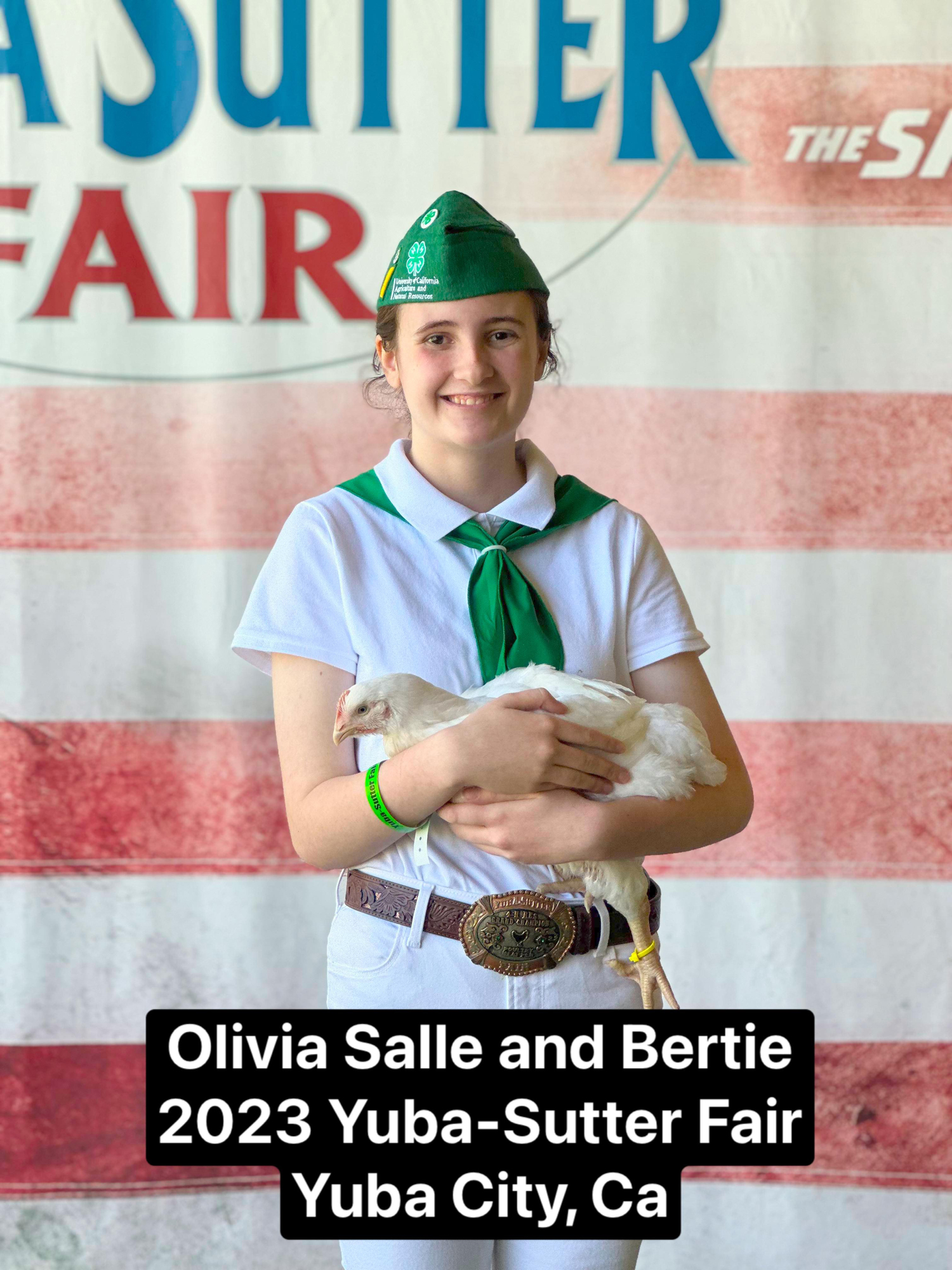 McMurray Hatchery | 4-H Winners | Olivia Salle, Yuba, CA | Poultry Meat Pen